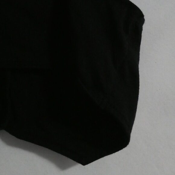 Black Cropped Vest | 10/12 medium | Button Down Front With Pockets - Picture 14 of 14